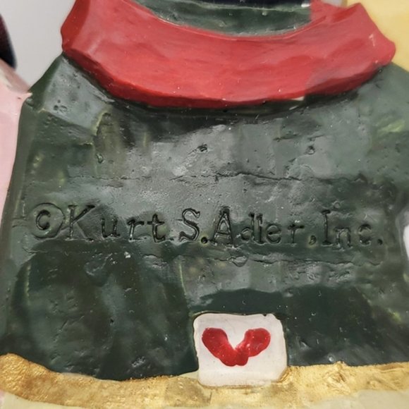 Snowtown Snow Preacher and His Wife Figurine Adler - Picture 6 of 6